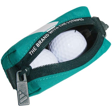 アディダス adidas　メンズ ボールドロゴ ボールケース IKD42 JM3032 ピュアティール　2025年モデル 詳細3