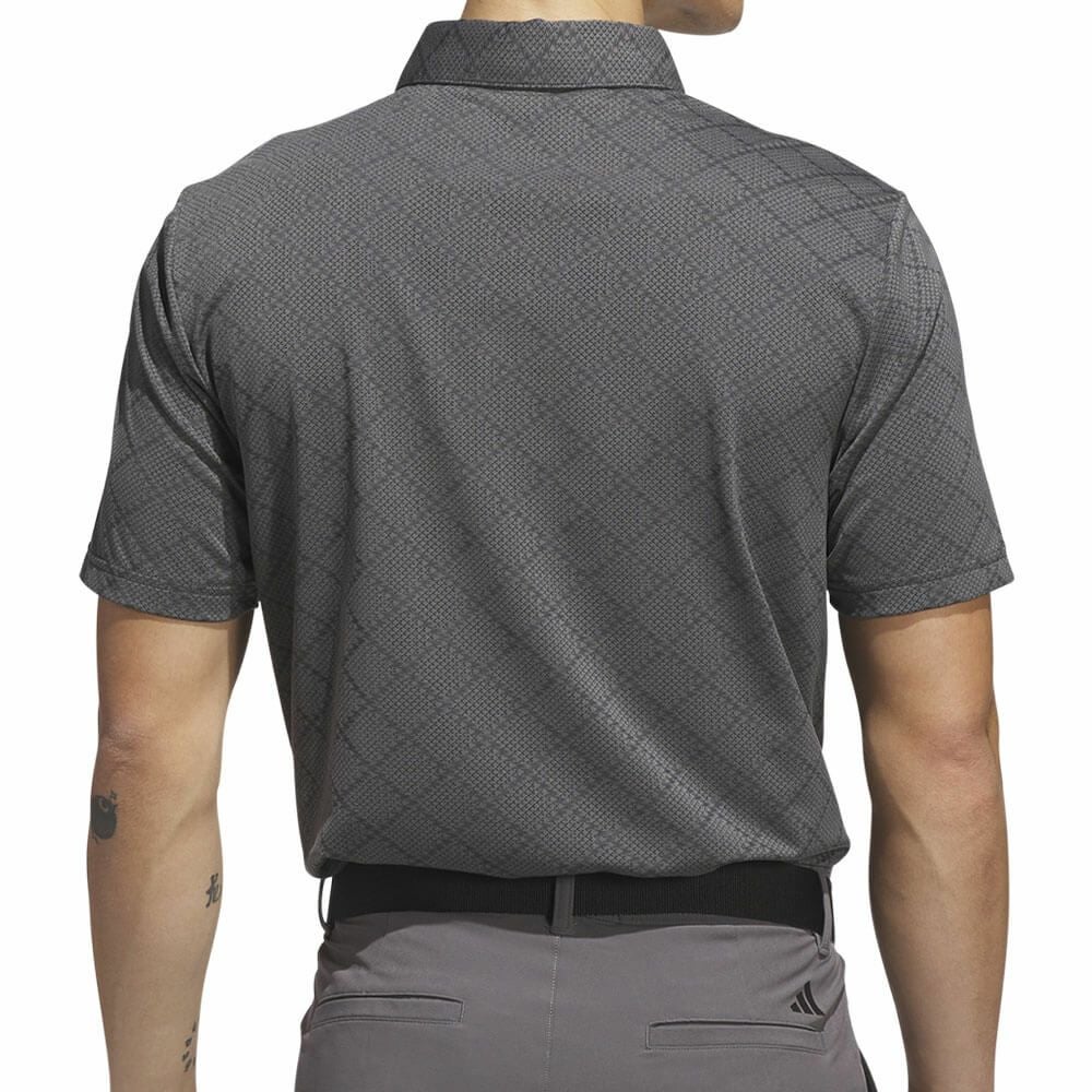 アディダス adidas　メンズ ジャガード 半袖 ボタンダウン ポロシャツ JVU15　2025年モデル 詳細10