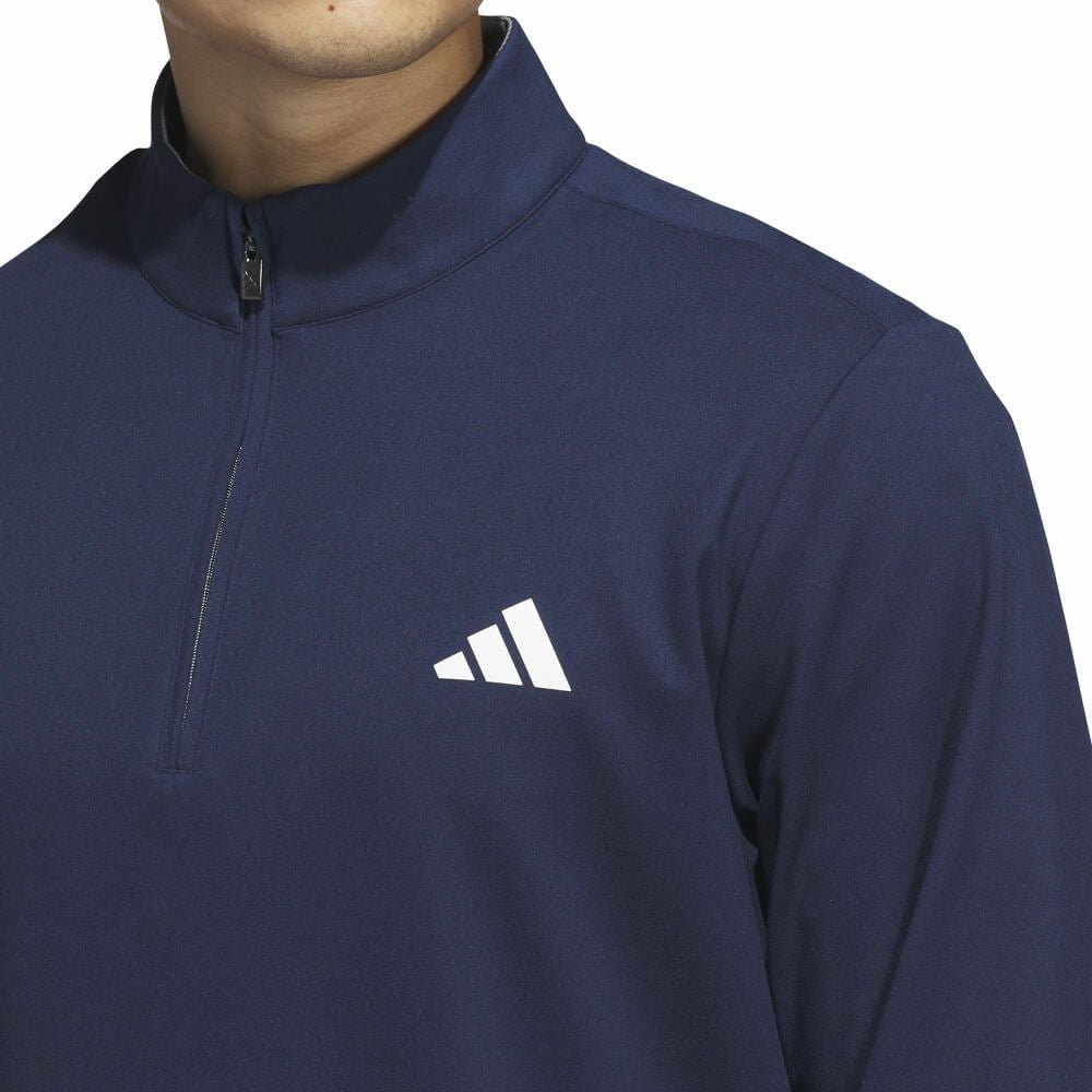 アディダス adidas メンズ ハーフジップ 長袖 スウェット JVU44 2025年