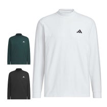 アディダス adidas メンズ バックグラフィック 長袖 モックネックシャツ JVV08 2025年モデル