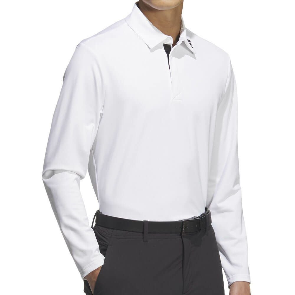 アディダス adidas メンズ アディゼロ ジャガード 長袖 ポロシャツ