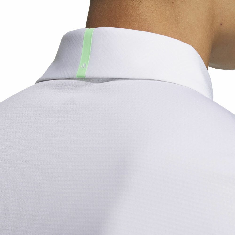 アディダス adidas　メンズ アディゼロ ジャガード 長袖 ポロシャツ JWJ84　2025年モデル 詳細4