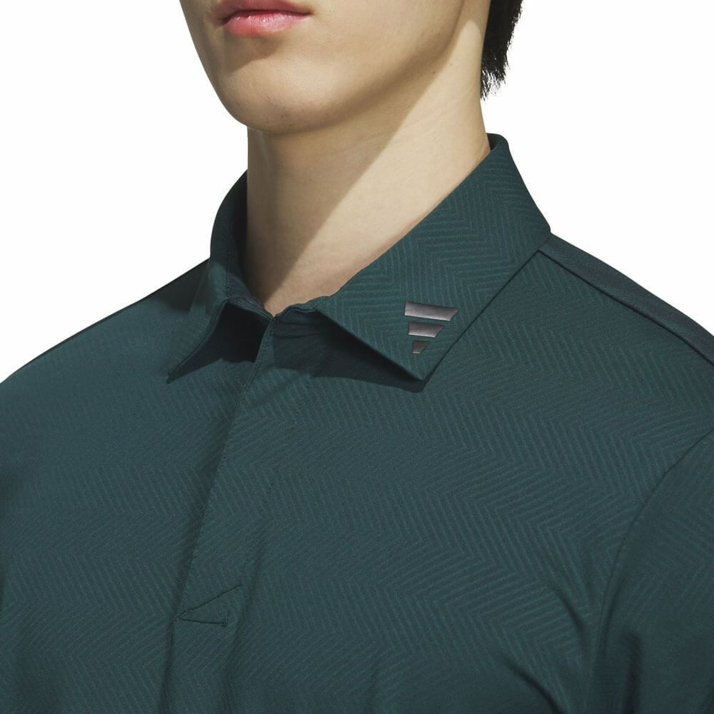 アディダス adidas　メンズ アディゼロ ジャガード 長袖 ポロシャツ JWJ84　2025年モデル 詳細7