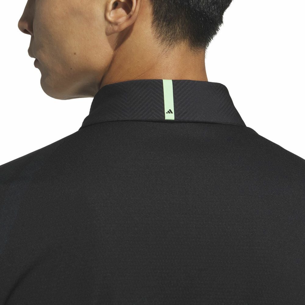 アディダス adidas メンズ アディゼロ ジャガード 長袖 ポロシャツ