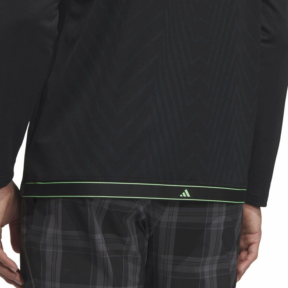 アディダス adidas　メンズ アディゼロ ジャガード 長袖 ポロシャツ JWJ84　2025年モデル 詳細12