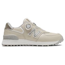 ニューバランスゴルフ　574 SL BOA 574 v4 レディース スパイクレス ゴルフシューズ WG574BB4 BEIGE　2025年モデル