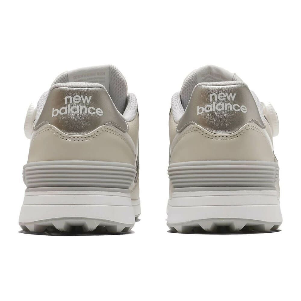 ニューバランスゴルフ　574 SL BOA 574 v4  レディース スパイクレス ゴルフシューズ WG574BB4 BEIGE　2025年モデル 詳細4