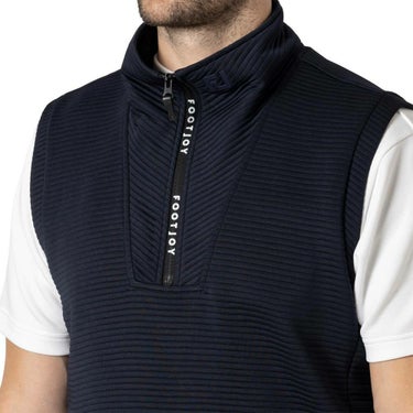 フットジョイ FootJoy　メンズ ポコエット ハーフジップ ベスト FJ-F24-M01　2024年モデル 詳細3