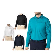 フットジョイ FootJoy　メンズ フロントポケット 長袖 ポロシャツ FJ-F24-S01　2024年モデル