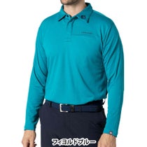 フットジョイ FootJoy　メンズ フロントポケット 長袖 ポロシャツ FJ-F24-S01　2024年モデル