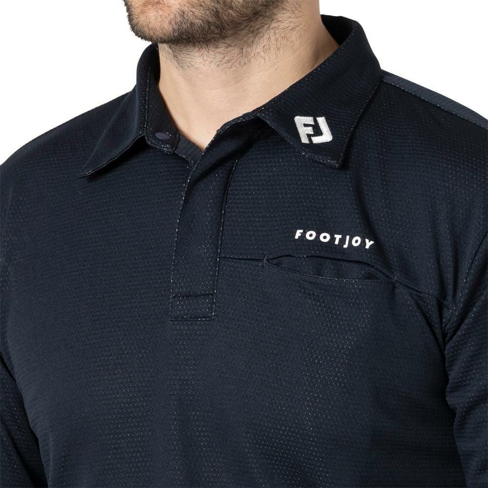 フットジョイ FootJoy　メンズ フロントポケット 長袖 ポロシャツ FJ-F24-S01　2024年モデル 詳細6
