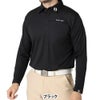 フットジョイ FootJoy　メンズ フロントポケット 長袖 ポロシャツ FJ-F24-S01　2024年モデル ブラック