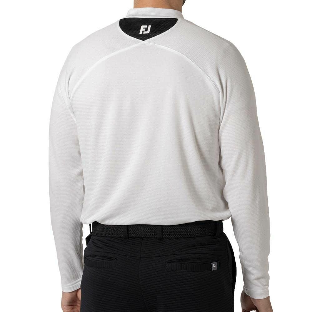 フットジョイ FootJoy メンズ チェストライン 長袖 モックネックシャツ
