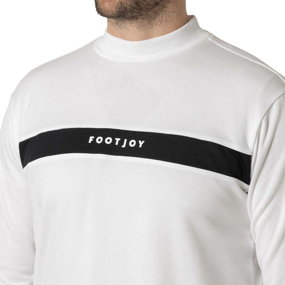 フットジョイ FootJoy メンズ チェストライン 長袖 モックネックシャツ