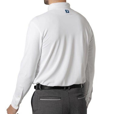 フットジョイ FootJoy　メンズ ソリッドポケット付 長袖 ボタンダウン ポロシャツ FJ-F24-S14　2024年モデル 詳細2