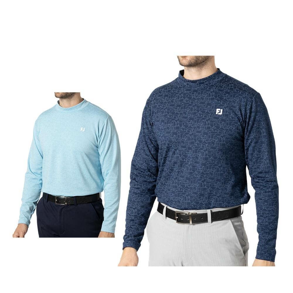 �t�b�g�W���C FootJoy�@�����Y �ۉ� �����v�����g ���� ���b�N�l�b�N�V���c FJ-F24-S17�@2024�N���f��