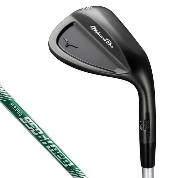 Mizuno Pro T-3 ミズノプロ T3 ウェッジ ブラックIP仕上げ N.S.PRO 