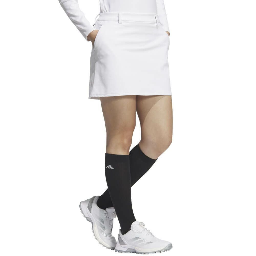 アディダス★インナーパンツ一体型スカート★セットアップ【サイズM.L】 アディダス adidas レディース 撥水 ストレッチ インナーパンツ一体型