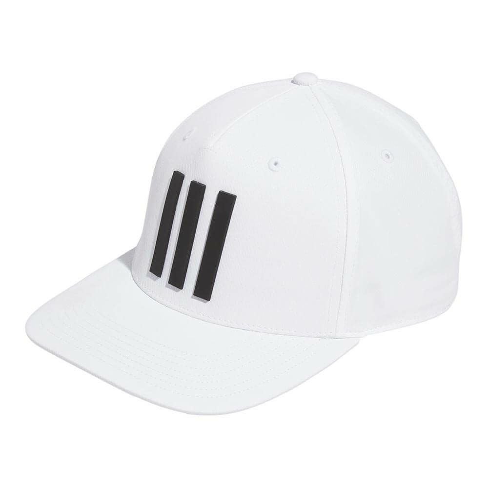 アディダス adidas　メンズ ツアー スリーストライプ キャップ ENI99 HT3335 ホワイト　2025年モデル ホワイト