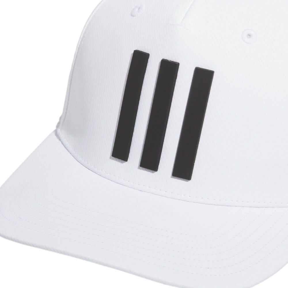 アディダス adidas　メンズ ツアー スリーストライプ キャップ ENI99 HT3335 ホワイト　2025年モデル ホワイト 詳細3