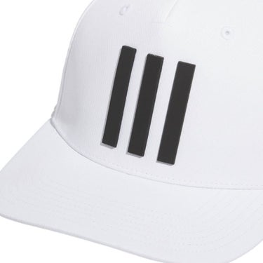 アディダス adidas　メンズ ツアー スリーストライプ キャップ ENI99 HT3335 ホワイト　2025年モデル ホワイト 詳細3