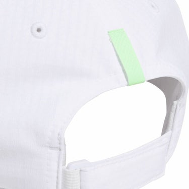 アディダス adidas　メンズ 撥水 配色ライン アディゼロ キャップ KQE14 JN9761 ホワイト　2025年モデル ホワイト 詳細4