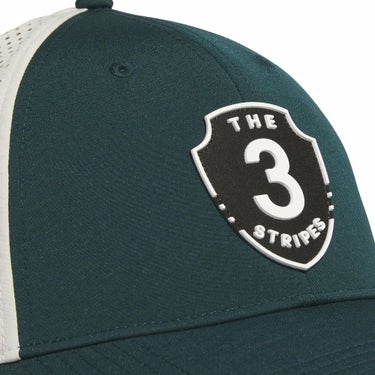 アディダス adidas　メンズ スリー グラフィック キャップ KQE16 JX7033 オーロラアイビー　2025年モデル オーロラアイビー 詳細3