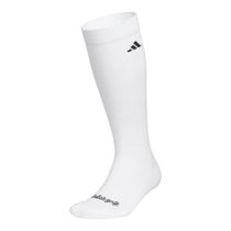 アディダス adidas　レディース ロゴデザイン ニーソックス JWK33 JM2730 ホワイト　2025年モデル