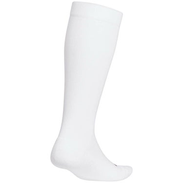 アディダス adidas　レディース ロゴデザイン ニーソックス JWK33 JM2730 ホワイト　2025年モデル ホワイト 詳細2