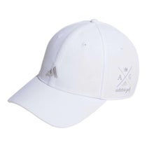 アディダス adidas　レディース トーナルロゴ カラー キャップ KQE10 JN9757 ホワイト　2025年モデル