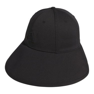 アディダス adidas　レディース トーナルロゴ ワイドブリム ハット KQE25 JX7043 ブラック　2025年モデル ブラック
