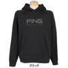 ピン PING　メンズ ロゴプリント 長袖 フーディー 621-5262800　2025年モデル 詳細2