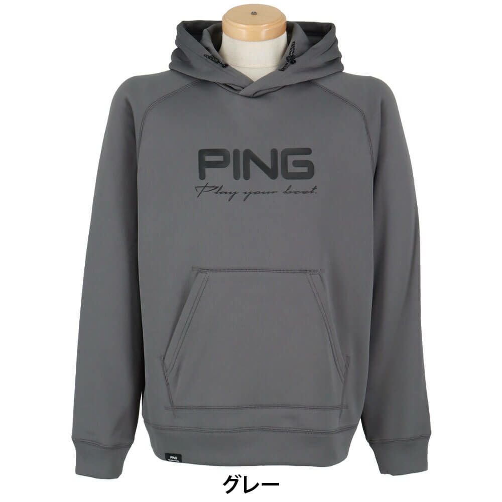 ピン PING　メンズ ロゴプリント 長袖 フーディー 621-5262800　2025年モデル 詳細9