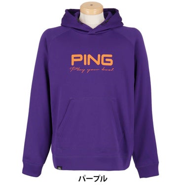 ピン PING　メンズ ロゴプリント 長袖 フーディー 621-5262800　2025年モデル 詳細17