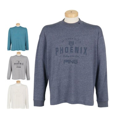 ピン PING　メンズ ル―ズシルエット 長袖 ハイネックシャツ 621-5266800　2025年モデル 詳細1