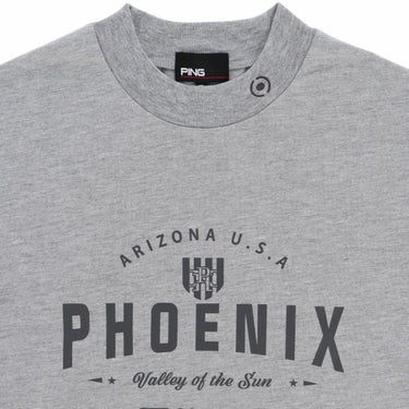 ピン PING　メンズ ル―ズシルエット 長袖 ハイネックシャツ 621-5266800　2025年モデル 詳細5