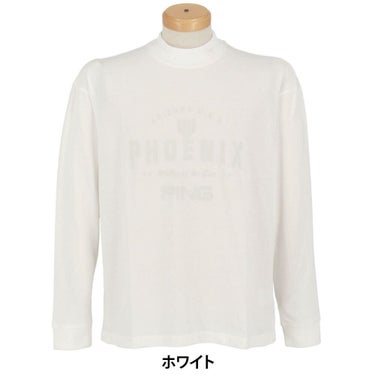 ピン PING　メンズ ル―ズシルエット 長袖 ハイネックシャツ 621-5266800　2025年モデル 詳細8