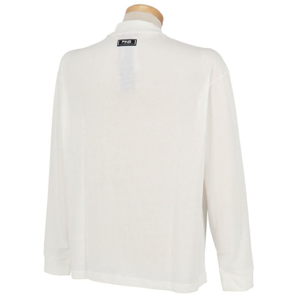 ピン PING　メンズ ル―ズシルエット 長袖 ハイネックシャツ 621-5266800　2025年モデル 詳細9