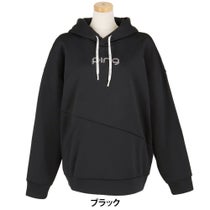 ピン PING　レディース ロゴプリント アシンメトリー 長袖 フーディー 622-5262800　2025年モデル