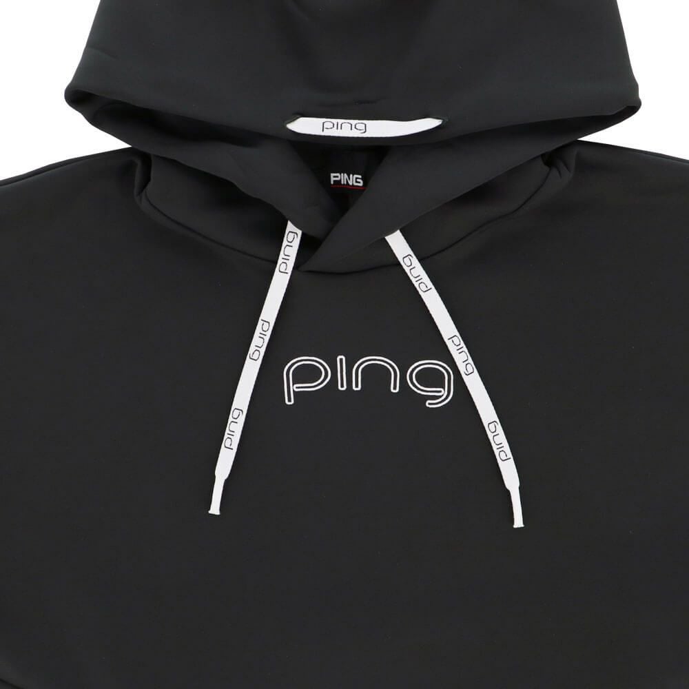 ピン PING　レディース ロゴプリント アシンメトリー 長袖 フーディー 622-5262800　2025年モデル 詳細5