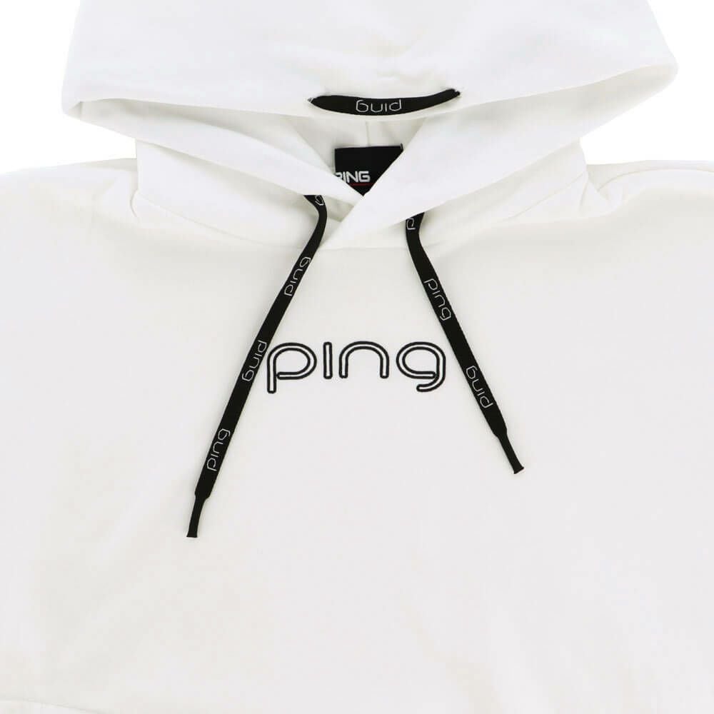 PING ロゴプリント ジャケット ホワイト PING ロゴプリント ホワイト