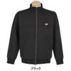 ニューバランスゴルフ　メンズ ロゴプリント ダンボール 長袖 フルジップ ブルゾン 012-5262002　2025年モデル 詳細1 詳細2