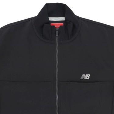 ニューバランスゴルフ　メンズ ロゴプリント ダンボール 長袖 フルジップ ブルゾン 012-5262002　2025年モデル 詳細1 詳細4