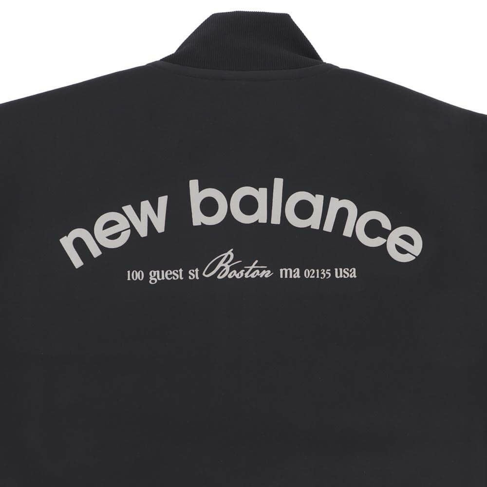 ニューバランスゴルフ　メンズ ロゴプリント ダンボール 長袖 フルジップ ブルゾン 012-5262002　2025年モデル 詳細1 詳細5