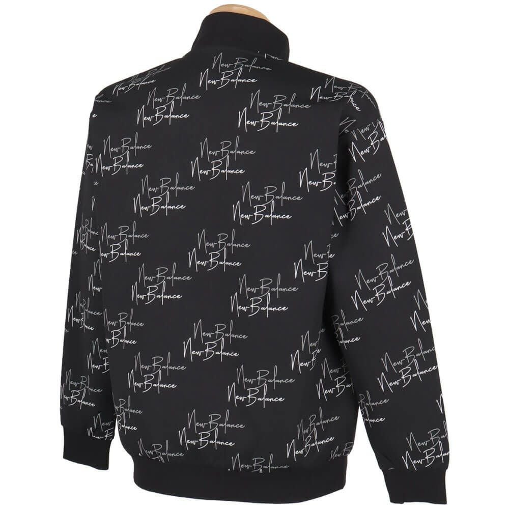 ニューバランスゴルフ　メンズ ロゴプリント ダンボール 長袖 フルジップ ブルゾン 012-5262002　2025年モデル 詳細1 詳細8