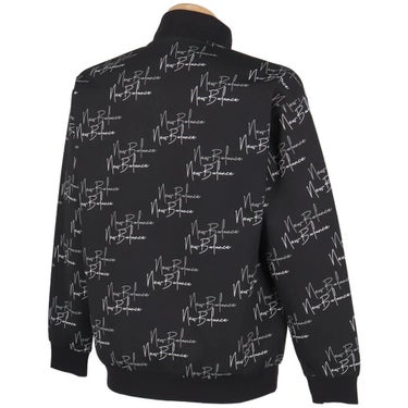 ニューバランスゴルフ　メンズ ロゴプリント ダンボール 長袖 フルジップ ブルゾン 012-5262002　2025年モデル 詳細1 詳細8