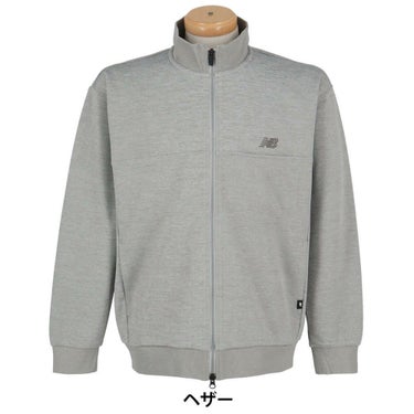 ニューバランスゴルフ　メンズ ロゴプリント ダンボール 長袖 フルジップ ブルゾン 012-5262002　2025年モデル 詳細1 詳細10