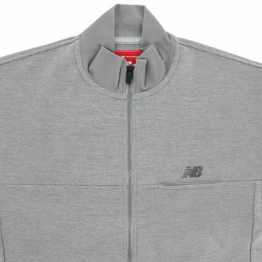 ニューバランスゴルフ　メンズ ロゴプリント ダンボール 長袖 フルジップ ブルゾン 012-5262002　2025年モデル 詳細1 詳細12