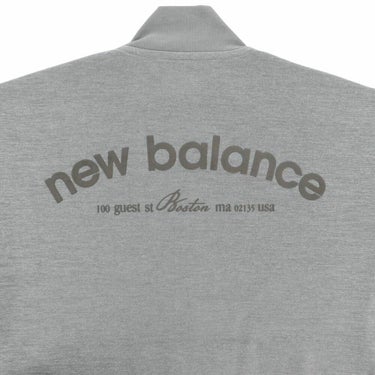 ニューバランスゴルフ　メンズ ロゴプリント ダンボール 長袖 フルジップ ブルゾン 012-5262002　2025年モデル 詳細1 詳細13