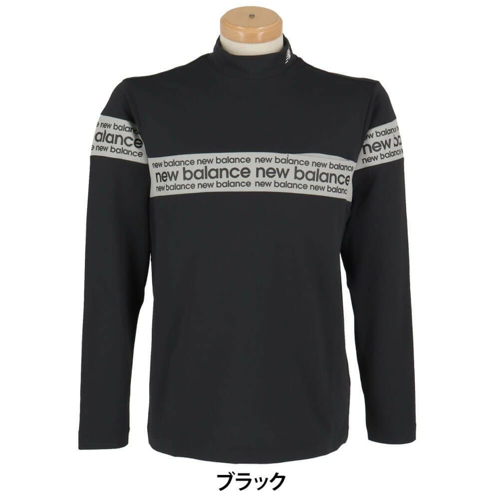 ニューバランスゴルフ メンズ チェストライン 長袖 モックネック